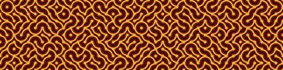 Abstract Geometric Pattern generative computational art illustration