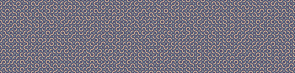 Fototapeta premium Abstract Geometric Pattern generative computational art illustration