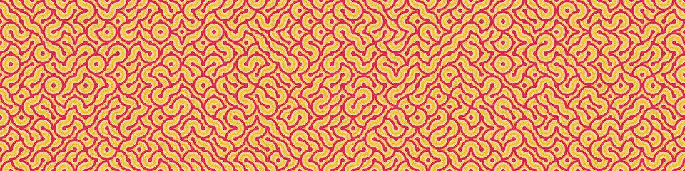 Abstract Geometric Pattern generative computational art illustration