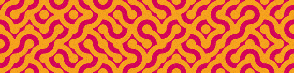 Abstract Geometric Pattern generative computational art illustration