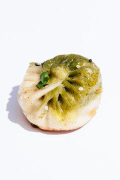 Close up of dumpling