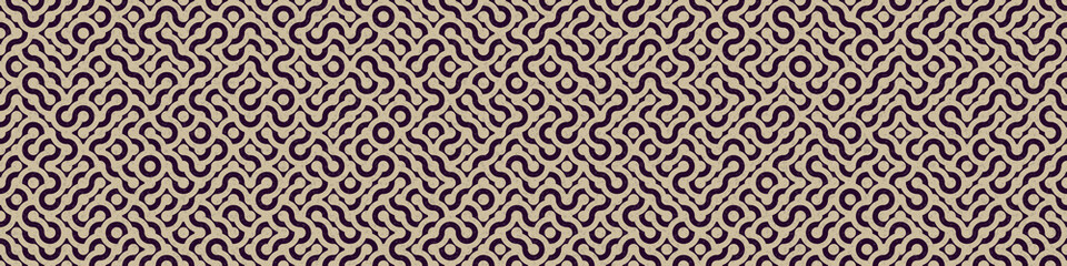 Fototapeta premium Abstract Geometric Pattern generative computational art illustration