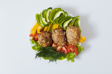 Fried buckwheat meatballs. Culinary background