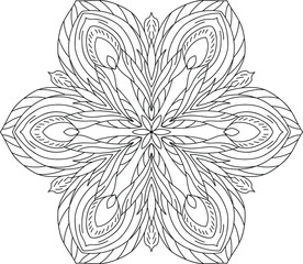 abstract background pattern mandala