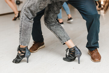 Kharkiv. Ukraine. 11.25.2020 dancers dancing during coronavirus at a party