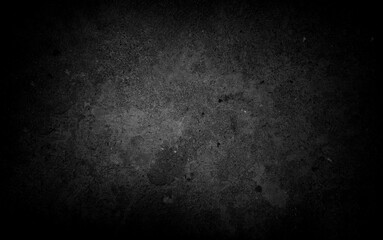 Old wall texture cement dark black gray  background abstract grey color design are light with white gradient background.