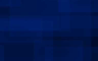 Obraz premium Dark blue background. Blue backdrop with transparent suares. 3D illustration