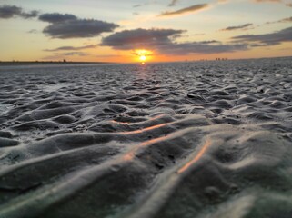 Obraz premium sunset on the beach