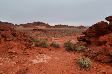 Amazing view in Valley of Fire State Park, Nevada