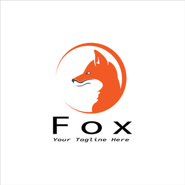 Fox logo Template vector design