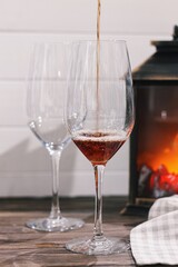 glass of wine