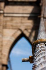 Details of the Brooklyn Bridge