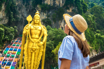 Naklejka premium Batu cave in Kuala Lumpur