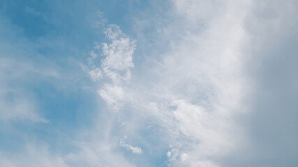 blue sky with clouds