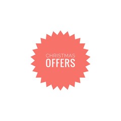 ''Christmas Offers'' Lettering