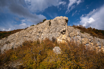 Rocks of the Great Canyon of Crimea