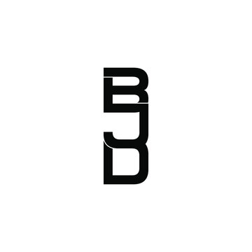 bjd letter original monogram logo design