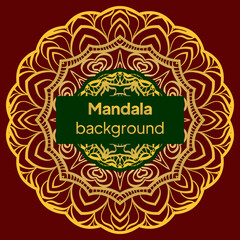 mandala background for wedding invitation, book cover. Oriental pattern, vector illustration. Islam, Arabic, Indian, turkish, pakistan, chinese, mystic, ottoman motifs. vector illustration