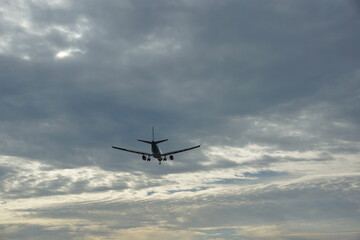 Plane Landing at Bali Mandara