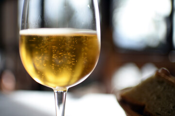 Glass of beer