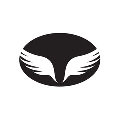 Wing icon design template vector isolated illustration