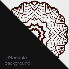 ornamental mandala design background. Oriental pattern, vector illustration. Islam, Arabic, Indian, moroccan,spain, turkish, pakistan, chinese, mystic, ottoman motifs. vector illustration