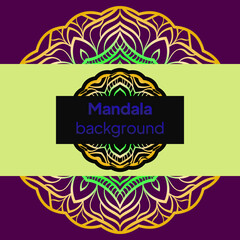 Round pattern, vector ornament Outline flower mandala. decorative ornament. floral design element.