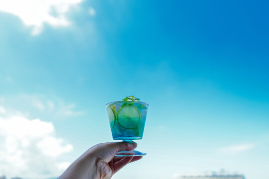 Sky Blue Soda