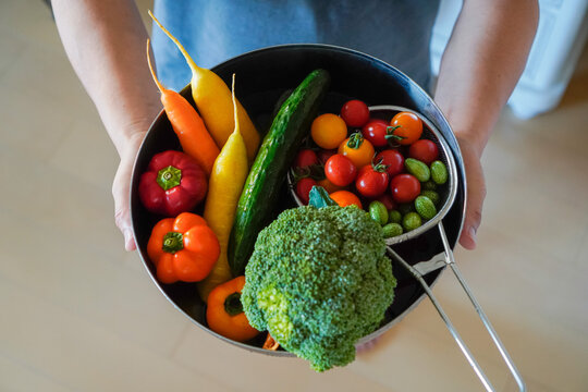 Fresh Vegetables in the Basket