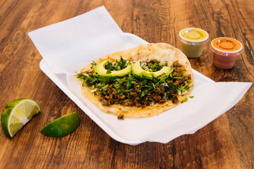 Beef tacos