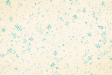 snowflakes on paper texture