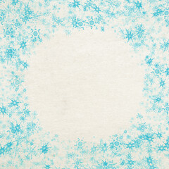 christmas background with snowflakes