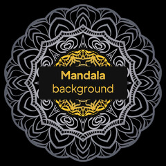 Luxury Mandala Islamic Background with Golden Arabesque Pattern. Vector illustration