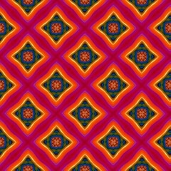 colorful symmetrical repeating patterns for textiles, ceramic tiles, wallpapers and designs.