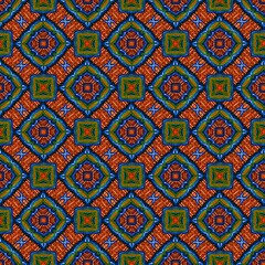 colorful symmetrical repeating patterns for textiles, ceramic tiles, wallpapers and designs.