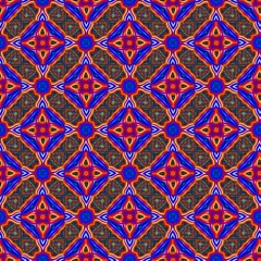 colorful symmetrical repeating patterns for textiles, ceramic tiles, wallpapers and designs.
