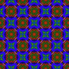 colorful symmetrical repeating patterns for textiles, ceramic tiles, wallpapers and designs.