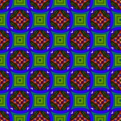 colorful symmetrical repeating patterns for textiles, ceramic tiles, wallpapers and designs.