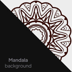 Ramadan Style Decorative mandala. Mandala for print, poster, cover, brochure, flyer, banner. Vector illustration