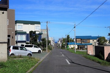 留萌の町並み