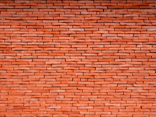 orange clay bricks wall abstract background a vintage brown texture of brick walls surface for house and garden decoration design
