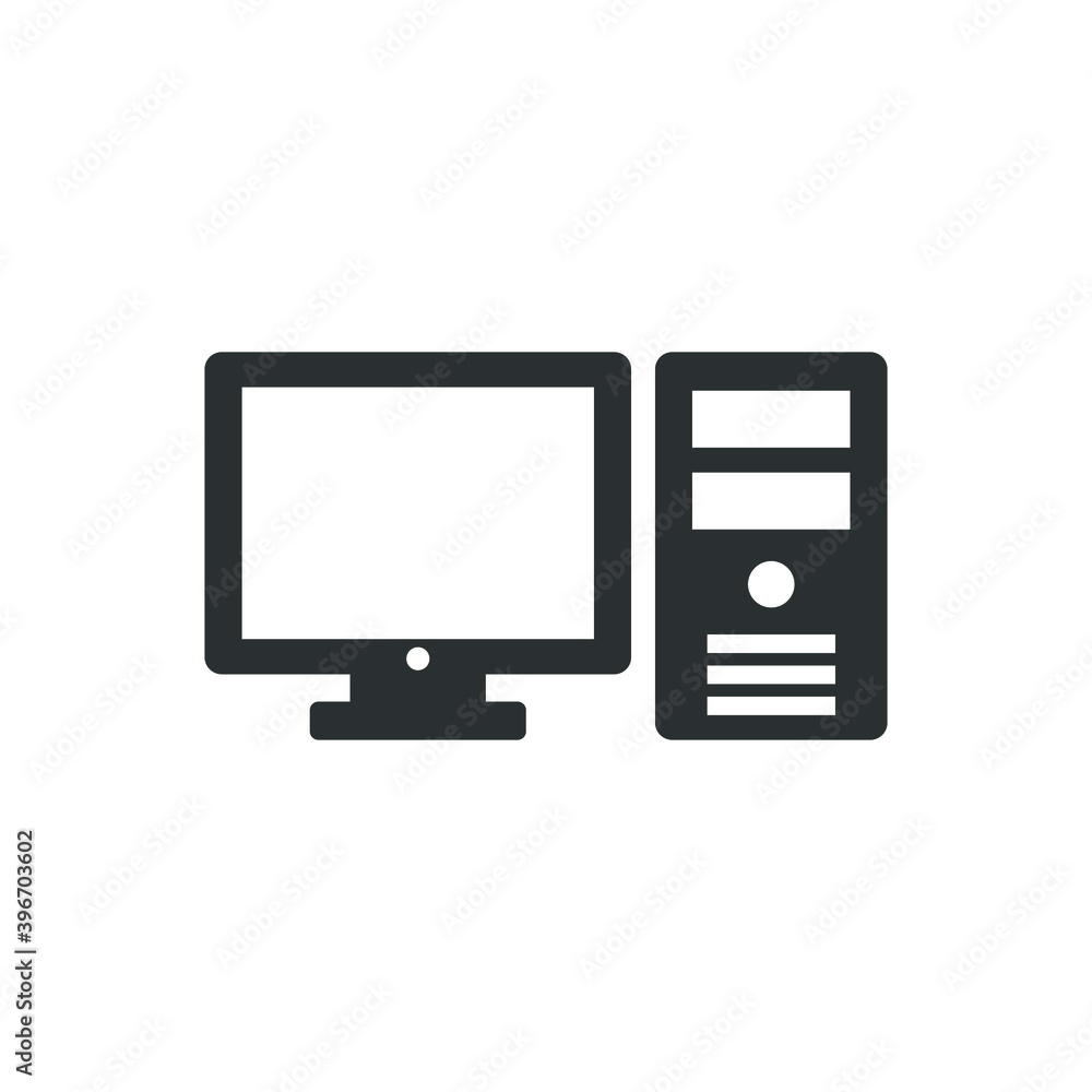 Canvas Prints desktop pc icon