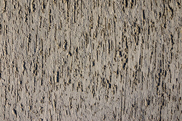 Gray plastered wall