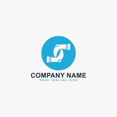 Socks logo design vector. Foot wear logo symbol icon.