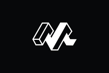 3D M logo letter design on luxury background. 3D MM logo monogram initials letter concept. M icon logo design. MM elegant and Professional letter icon design on black background. M MM