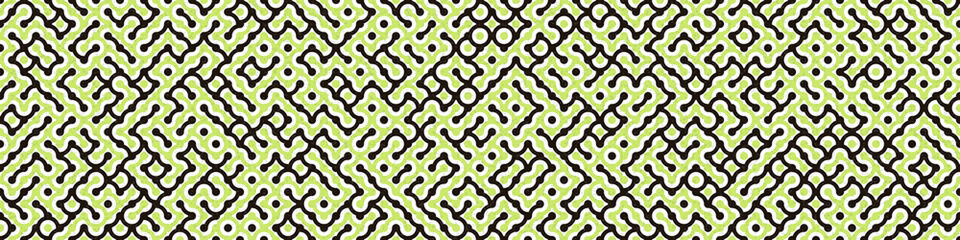 Abstract Geometric Pattern generative computational art illustration
