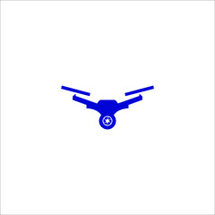 logo drone icon vector templet air