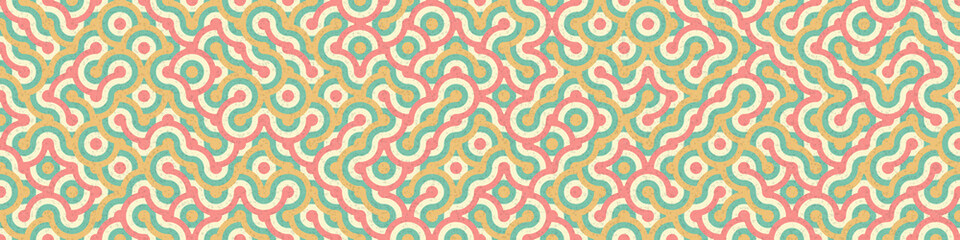 Abstract Geometric Pattern generative computational art illustration