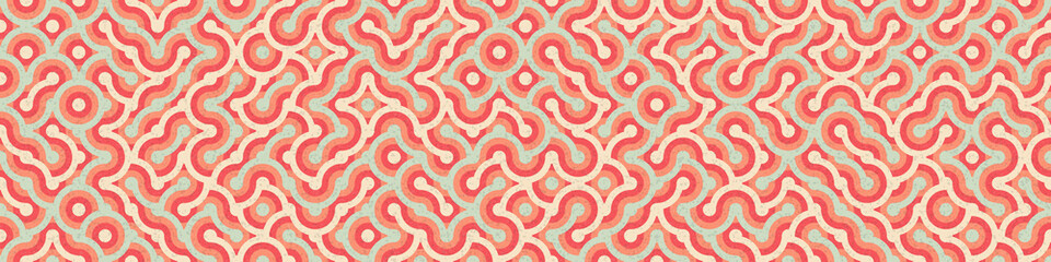 Abstract Geometric Pattern generative computational art illustration