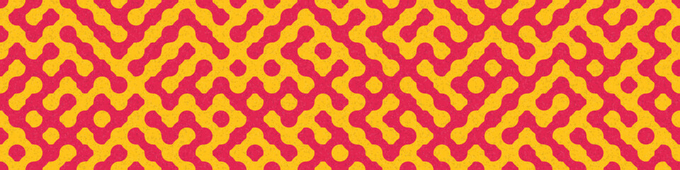 Abstract Geometric Pattern generative computational art illustration